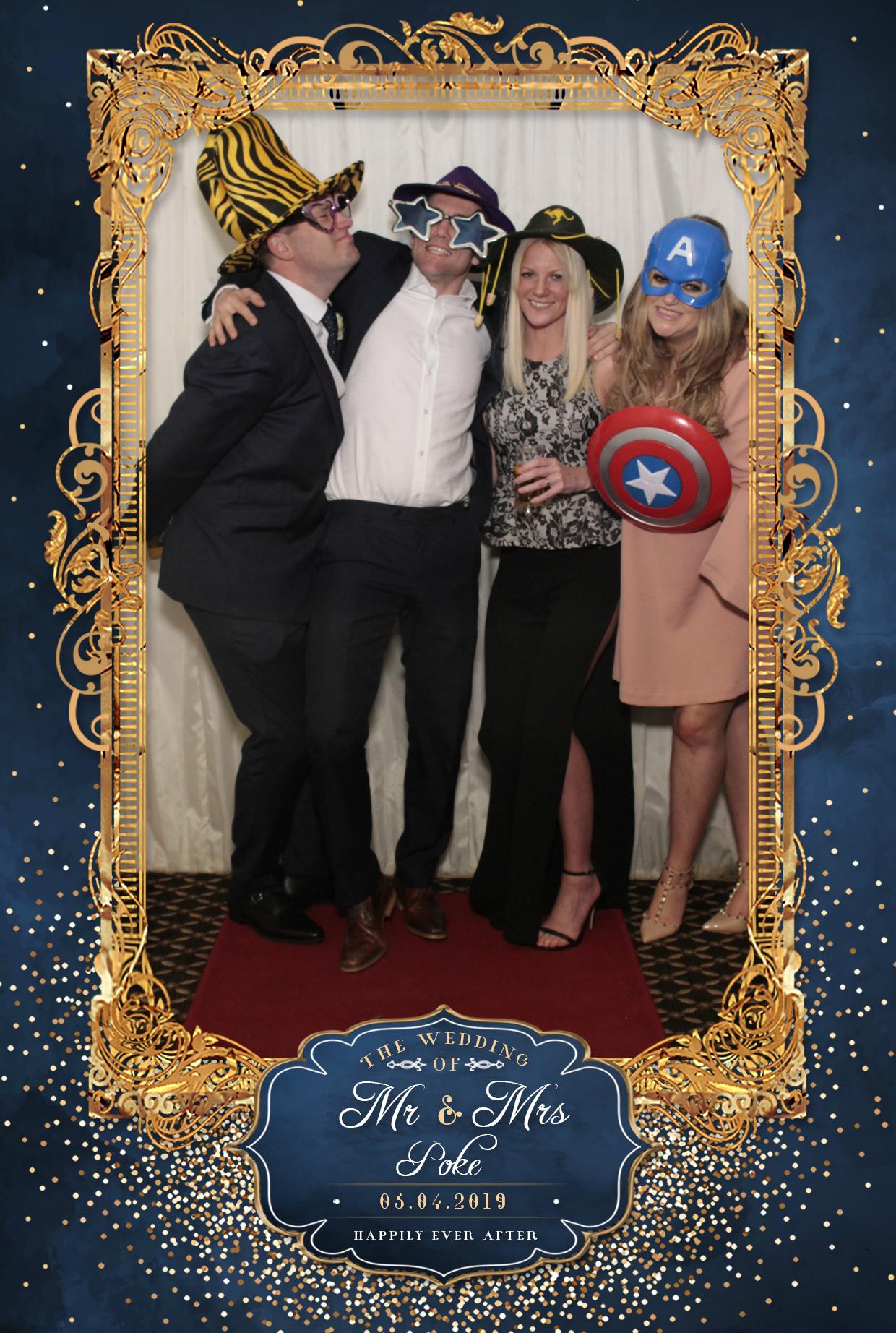 Mr & Mrs Poke | View more photos from the event at gallery.myphotoboothexperience.co.uk/u/MyPhotoBoothExperienceLtd/Mr-Mrs-Poke